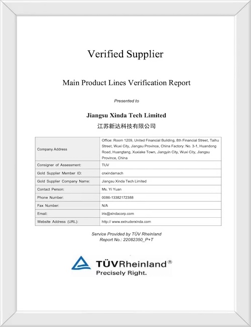 TUV Verification
