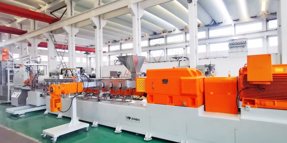 Xinda Delivered TPE Extruder to European Company