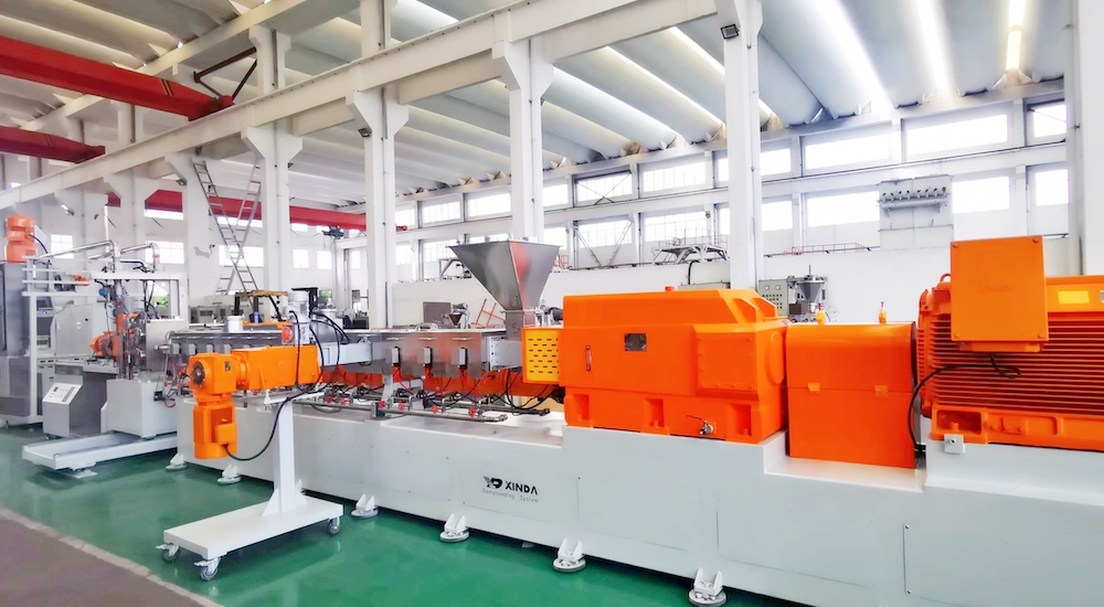 Xinda Delivered TPE Extruder to European Company