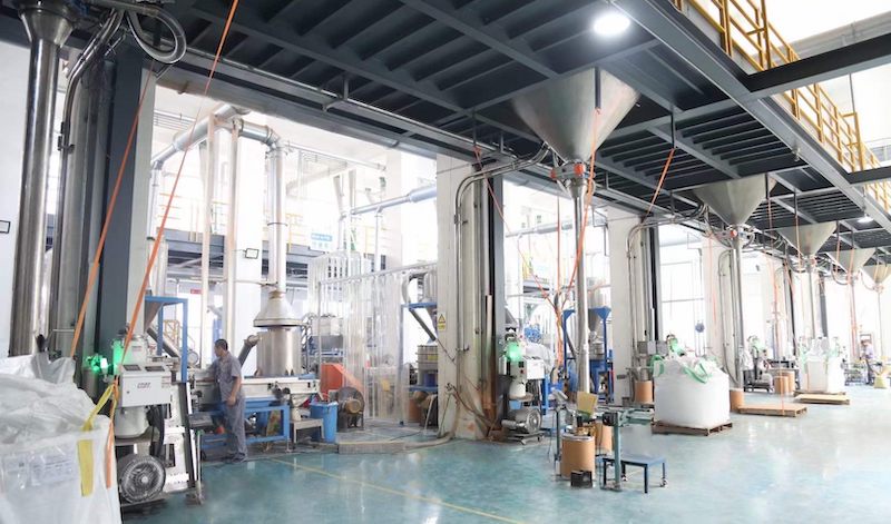 Xinda extruder customer Xinda extruder_PVC compounds