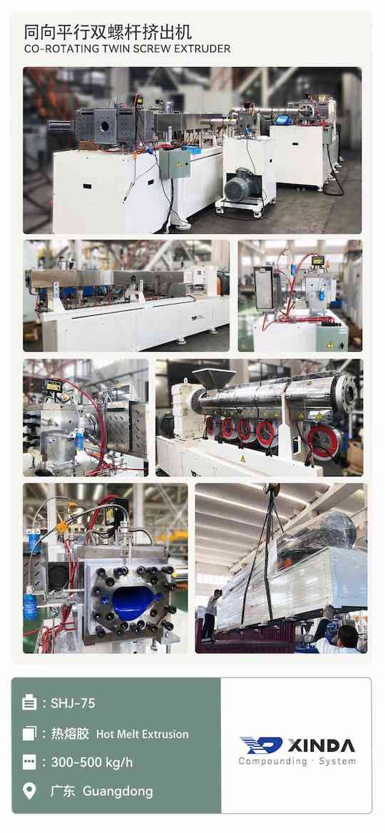 Twin scxrew extruder_Hot Melt Extrusion