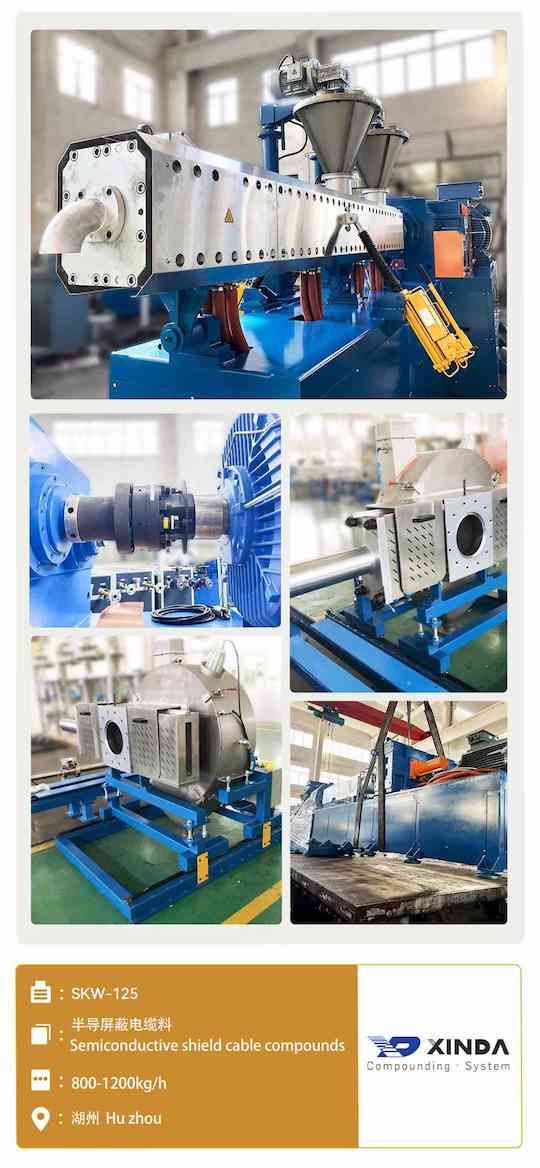 SKW-125 Co-Kneader_Semiconductive shield cable compounds