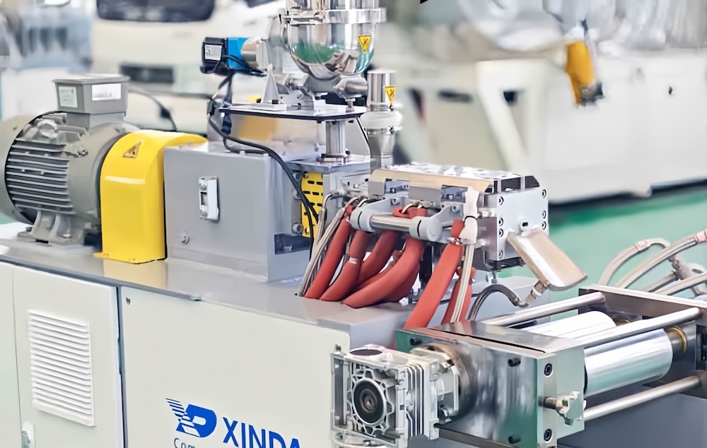 PSHJ-20 Thermoset Lab use twin screw extruder